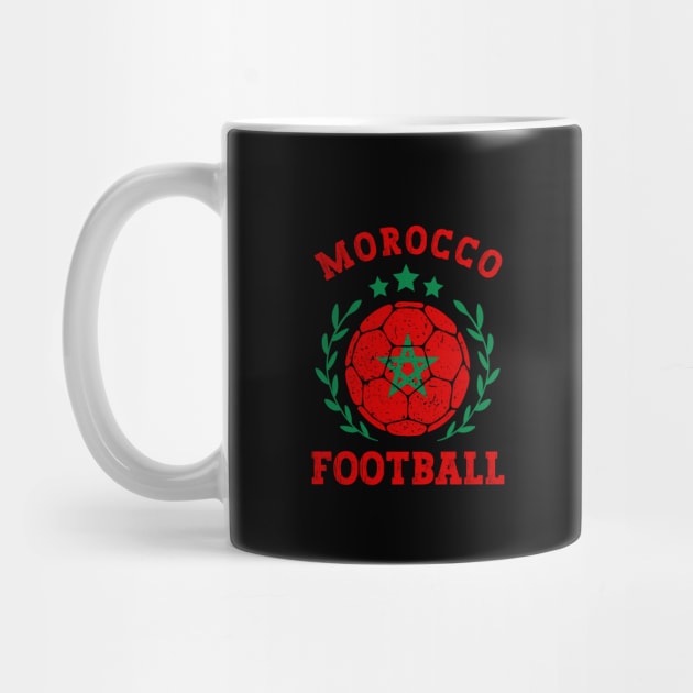 Morocco Football Ball by footballomatic